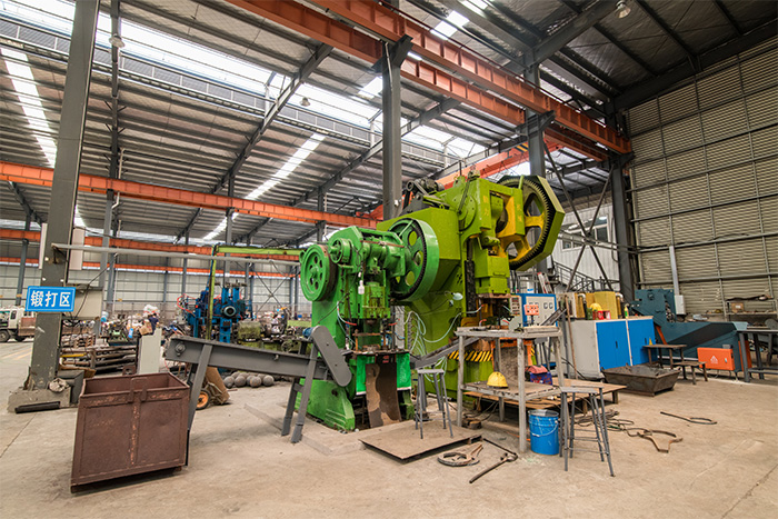 门头沟网架配件-锥头加工车间